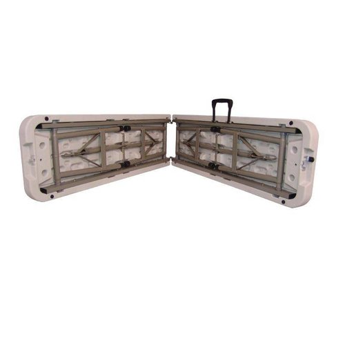 Bolero Ławka składana biała | 182,9x29,5x(H)44cm