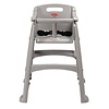 Rubbermaid Krzesełko do karmienia szare | 59,7x59,7x(H)75,6cm