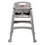 Rubbermaid Krzesełko do karmienia szare | 59,7x59,7x(H)75,6cm