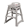Rubbermaid Krzesełko do karmienia szare | 59,7x59,7x(H)75,6cm