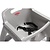 Rubbermaid Krzesełko do karmienia szare | 59,7x59,7x(H)75,6cm