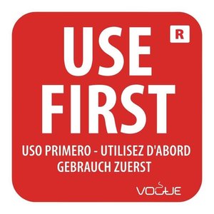 Vogue Naklejka "Use First" | 1000 szt. Vogue Naklejka "Use First" | 1000 szt.