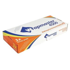 Wrapmaster Baking Parchment 18in (Pack of 3) Wrapmaster Baking Parchment 18in (Pack of 3)