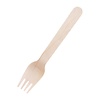 Fiesta Biodegradable Disposable Wooden Forks (Pack of 100) Fiesta Biodegradable Disposable Wooden Forks (Pack of 100)