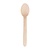 Fiesta Biodegradable Disposable Wooden Dessert Spoons (Pack of 100)