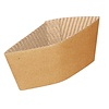 XXLselect Brown Corrugated Cup Sleeves for Cup (Pack of 1000) XXLselect Brown Corrugated Cup Sleeves for Cup (Pack of 1000)