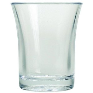BBP Transparent Polystyrene Shot Glass 25 ml (Pack of 100)
