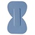 XXLselect Standard Blue Fingertip Plasters (Pack of 50)