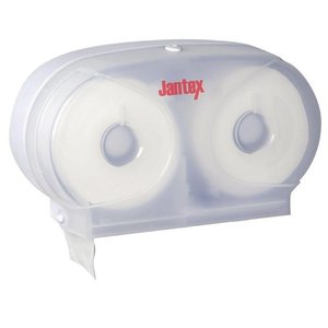 Jantex Micro Twin Toilet Roll Dispenser Jantex Micro Twin Toilet Roll Dispenser