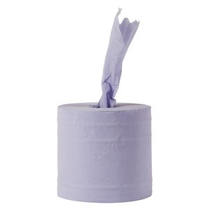 Jantex Blue Centrefeed Rolls 1ply 300m (Pack of 6) Jantex Blue Centrefeed Rolls 1ply 300m (Pack of 6)
