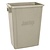 Jantex 56 L Baige Polypropylene Recycling Bin