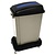 Jantex 56 L Baige Polypropylene Recycling Bin