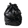 Jantex Large Extra Heavy Duty Black Bin Bags 120Ltr (Pack of 100)
