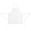 Whites Chefs Clothing Dziecięcy fartuch biały | 132x50cm