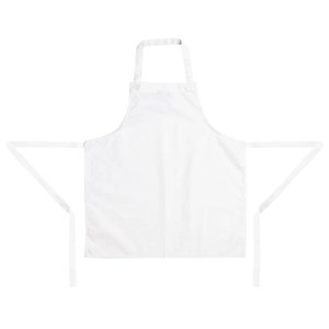 Whites Chefs Clothing Dziecięcy fartuch biały | 132x50cm