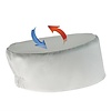 Chef Works Twill Textile Beanie, White, Cool Vent