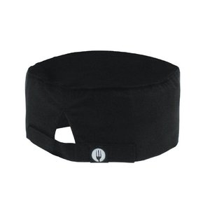Chef Works Beanie z oddychającej tkaniny twill, czarne Chef Works Beanie z oddychającej tkaniny twill, czarne