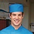 Chef Works Twill Textile Beanie, Blue, Cool Vent