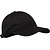 Chef Works Polycotton Baseball Cap, Black with Grey Stripe, Cool Vent