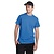 Chef Works Polycotton Baseball Cap, Black with Blue Stripe, Cool Vent