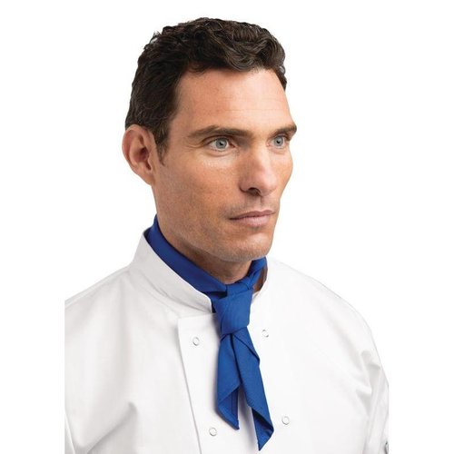 Whites Chefs Clothing Wyprzedaż - Apaszka niebieska | 63,5x(H)91,4cm Whites Chefs Clothing Wyprzedaż - Apaszka niebieska | 63,5x(H)91,4cm