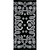 Buff Polycotton Headwear Cashmere in Black Pattern