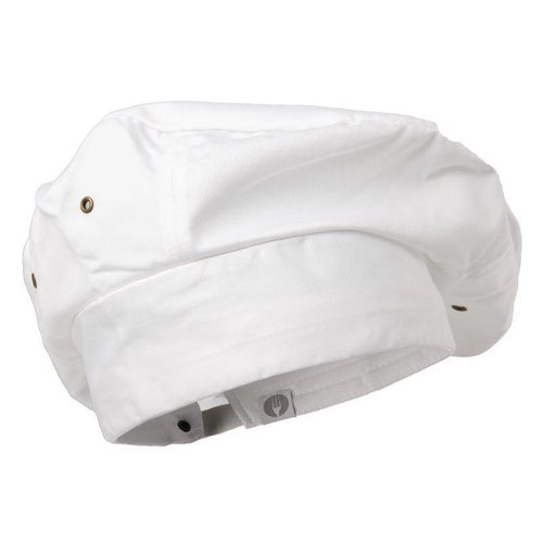 Chef Works Polycotton Chefs Hat, White Chef Works Polycotton Chefs Hat, White