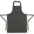 Whites Chefs Clothing Whites Bib Apron Butchers Stripe Black