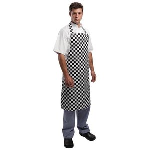 Whites Chefs Clothing Whites Bib Apron Black and White Check Whites Chefs Clothing Whites Bib Apron Black and White Check