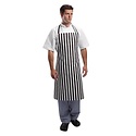 Whites Chefs Clothing Fartuch czarno-biały | 97x72cm