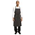 Chef Works Fartuch w paski | 99x94cm | czarno-biała