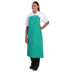 Whites Chefs Clothing Whites Heavy Duty Waterproof Apron Green Whites Chefs Clothing Whites Heavy Duty Waterproof Apron Green