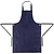 Whites Chefs Clothing Whites Light Duty Waterproof Bib Apron Blue