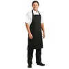 Whites Chefs Clothing Whites Bib Apron  Polycotton Black