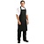 Whites Chefs Clothing Whites Bib Apron  Polycotton Black
