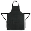Whites Chefs Clothing Whites Bib Apron  Polycotton Black