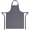 Whites Chefs Clothing Whites Polycotton Bib Apron Charcoal