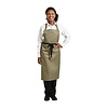 Whites Chefs Clothing Whites Polycotton Bib Apron Olive