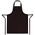 Whites Chefs Clothing Whites Polycotton Bib Apron Chocolate