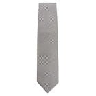 Chef Works Krawat w paski czarno-srebrny