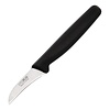 Hygiplas Knife for Peeling Vegetables 65 mm, Black Nylon Hygiplas Knife for Peeling Vegetables 65 mm, Black Nylon