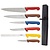 Hygiplas 6 Piece Knife Set with Wallet Multicolour Multicolour