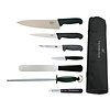 Victorinox 7 Piece Knife Set with Chefs Knife 21,5 cm and Wallet