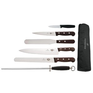 Victorinox 6 Piece Knife Set with Wallet Victorinox 6 Piece Knife Set with Wallet