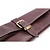 One Buckle Leather Knife Bag Brown 8 Slots
