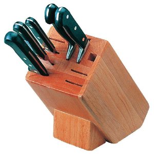 Vogue Wooden Knife Block 9 Slots Vogue Wooden Knife Block 9 Slots