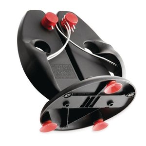 Dick Rapid Steel Action Sharpening Set 180x(h)200 mm with Stainless Steel Wires and Suction Base, Black Dick Rapid Steel Action Sharpening Set 180x(h)200 mm with Stainless Steel Wires and Suction Base, Black