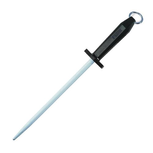 Dick Round Sharpening Steel 300 mm with Black Handle Dick Round Sharpening Steel 300 mm with Black Handle