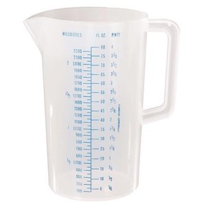 XXLselect Polypropylene Measuring Jug, 2,2 L XXLselect Polypropylene Measuring Jug, 2,2 L