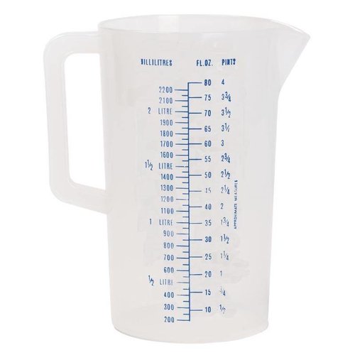 XXLselect Polypropylene Measuring Jug, 2,2 L XXLselect Polypropylene Measuring Jug, 2,2 L
